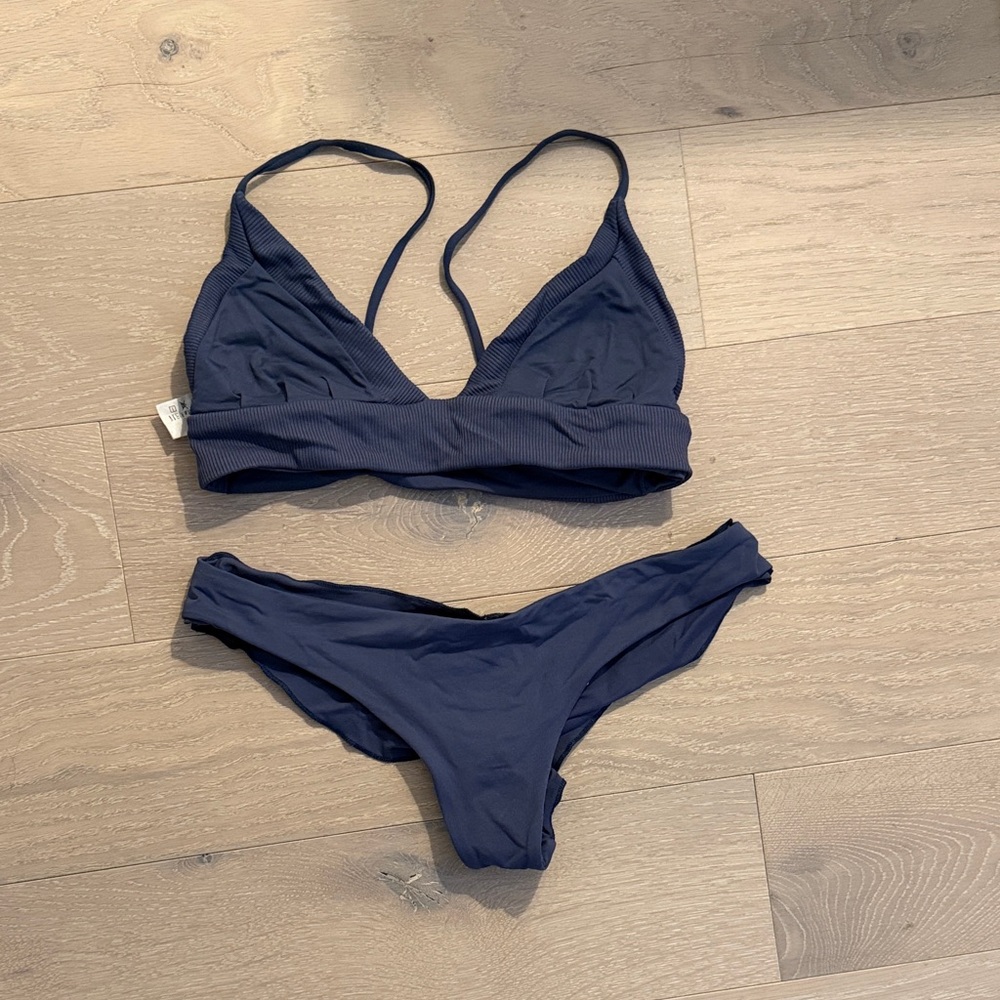 Boys + Arrows Deep Blue Bikini Set